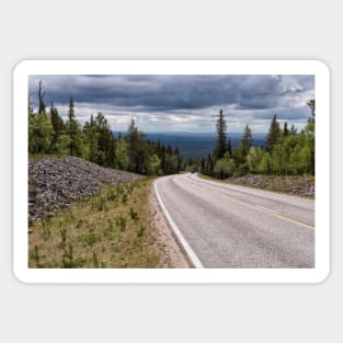 The Ylläs Scenic Route Sticker